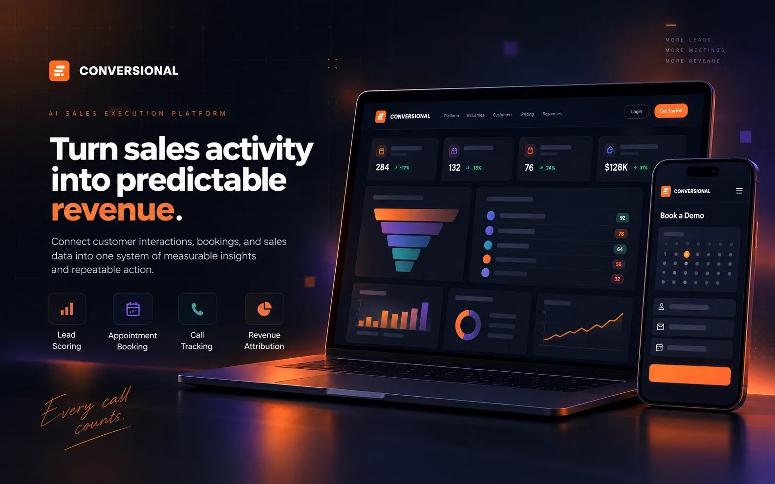 Preview of Conversional: Lead Generation and Sales Platform