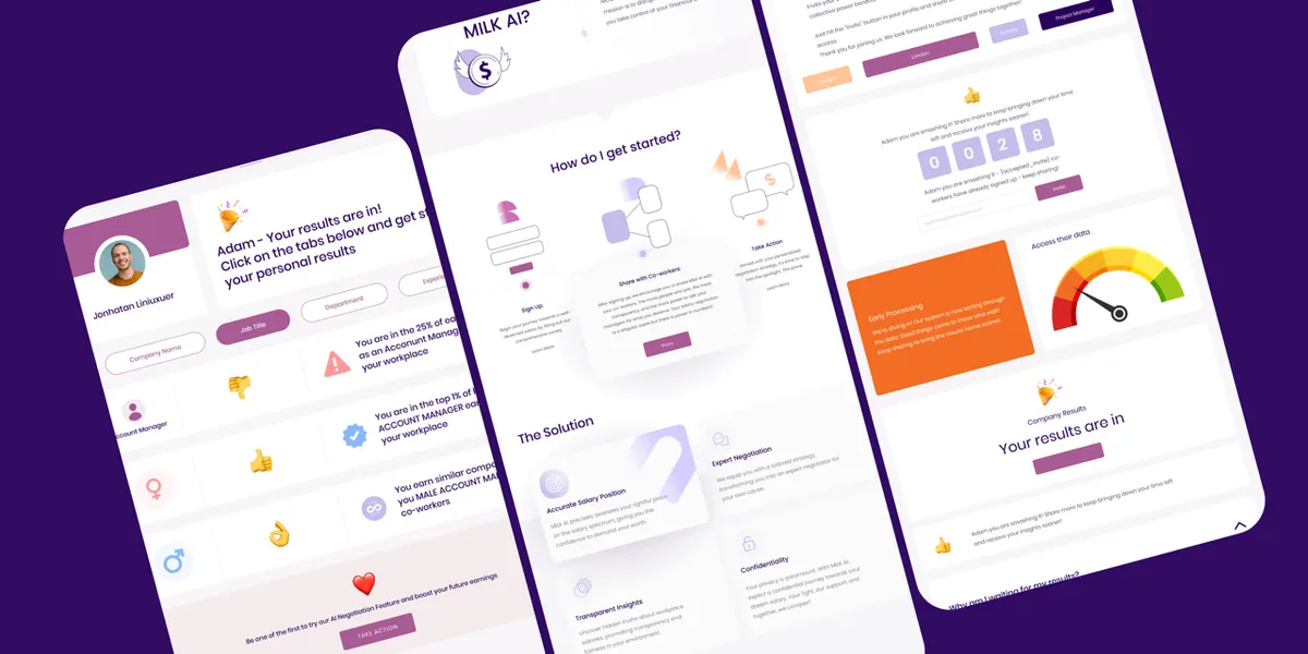 Screenshot 2 of MILK AI: Advanced Salary Negotiation Tool